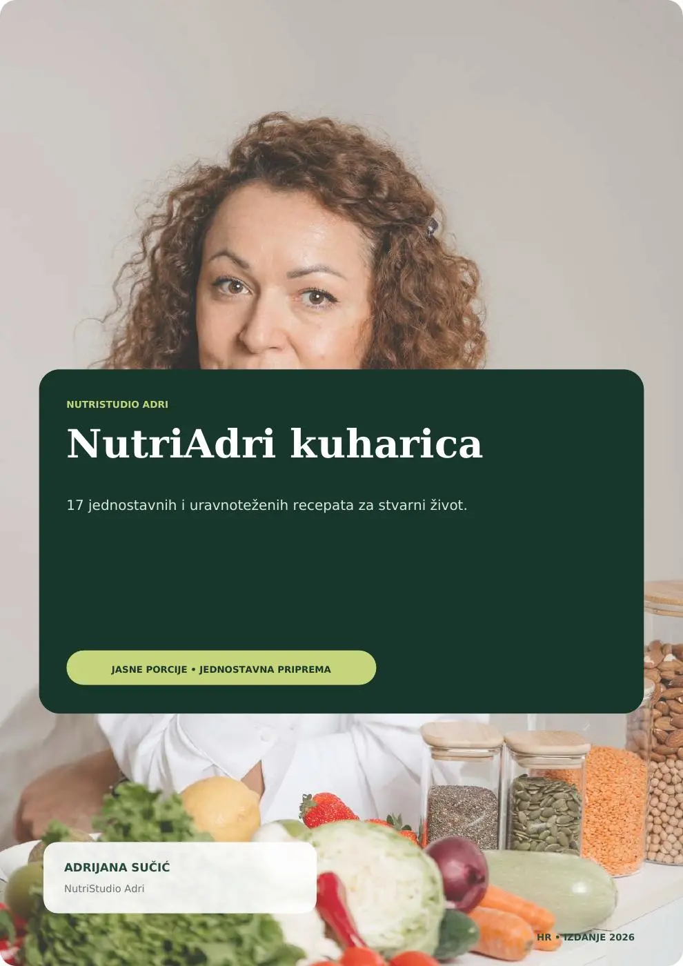 Naslovnica NutriAdri kuharice